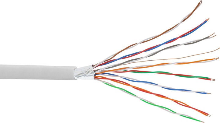 Produktbild InLine Telefonkabel 16 Adern, 8x2x06mm, geschirmt, 25m (69978C)
