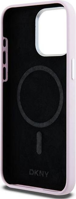 Produktbild DKNY DKHMP14XSMCHLP iPhone 14 Pro Max 6.7" różowy/pink hardcase Liquid Silicone Small Metal Logo Mag (Apple iPhone 14 Pro Max)