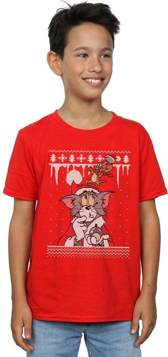 Produktbild Tom & Jerry Christmas Fair Isle TShirt Jungen (116)