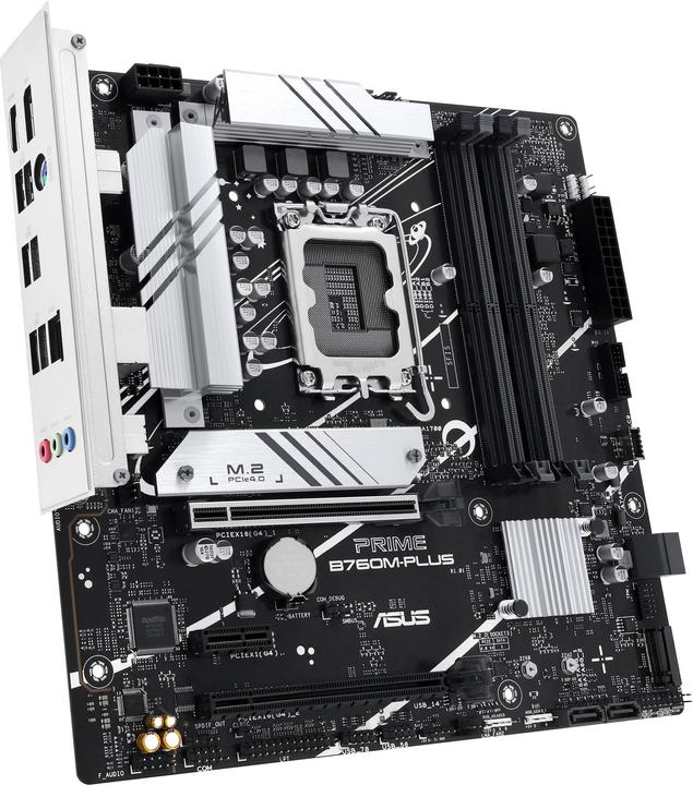Actual product image ASUS PRIME B760M-PLUS (LGA 1700, Intel B760, mATX)