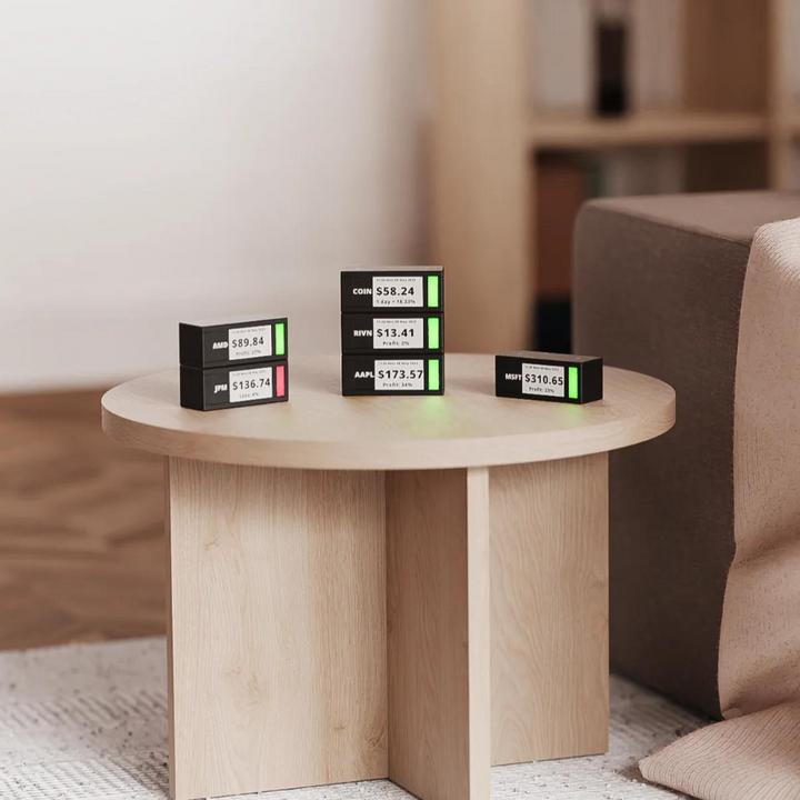 Actual product image TickrMeter Smart display stock ticker