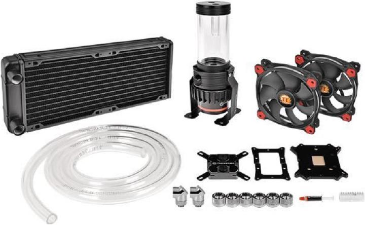 Actual product image Thermaltake Pacific Gaming R240 D5 water cooling kit