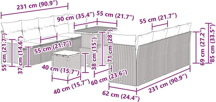 Image du produit vidaXL Bexley
