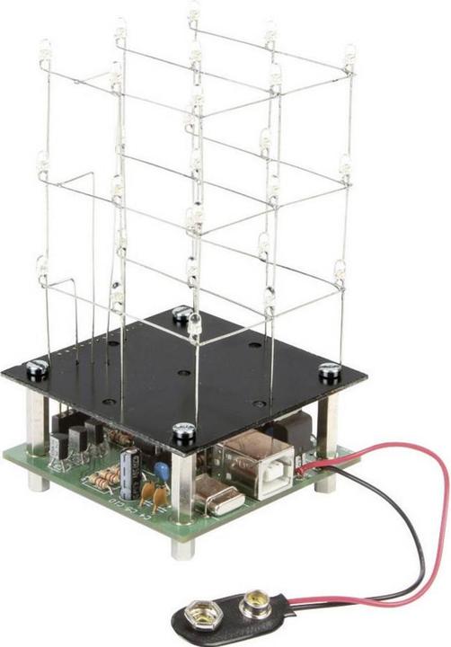 Velleman 3D LED CUBE 3 x 3 x 3