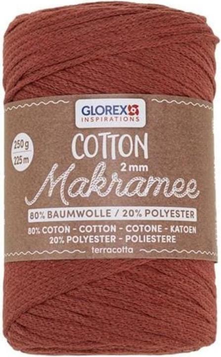 Actual product image Glorex Macramé Cotton 2mm 250g (225 m)