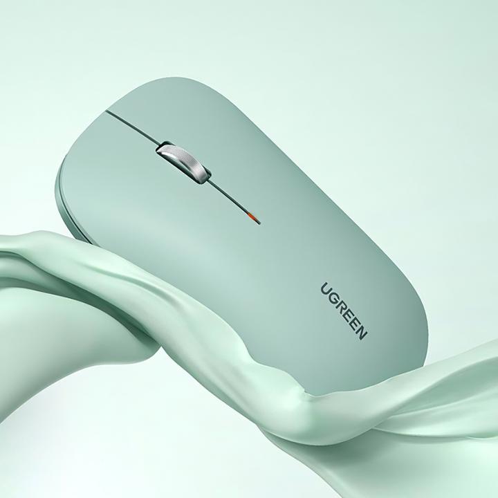 Actual product image Ugreen Wireless Mouse MU001 (Green) (Wireless)