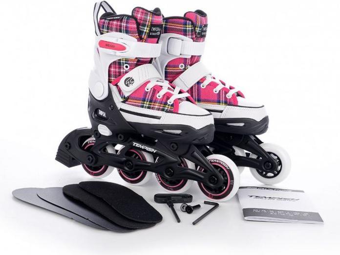 Actual product image Tempish Rebel T Jr verstellbare Rollschuhe (37)