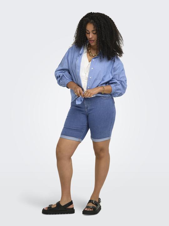 Image du produit Only Curvy Thunder Reg Short en jean long (48)
