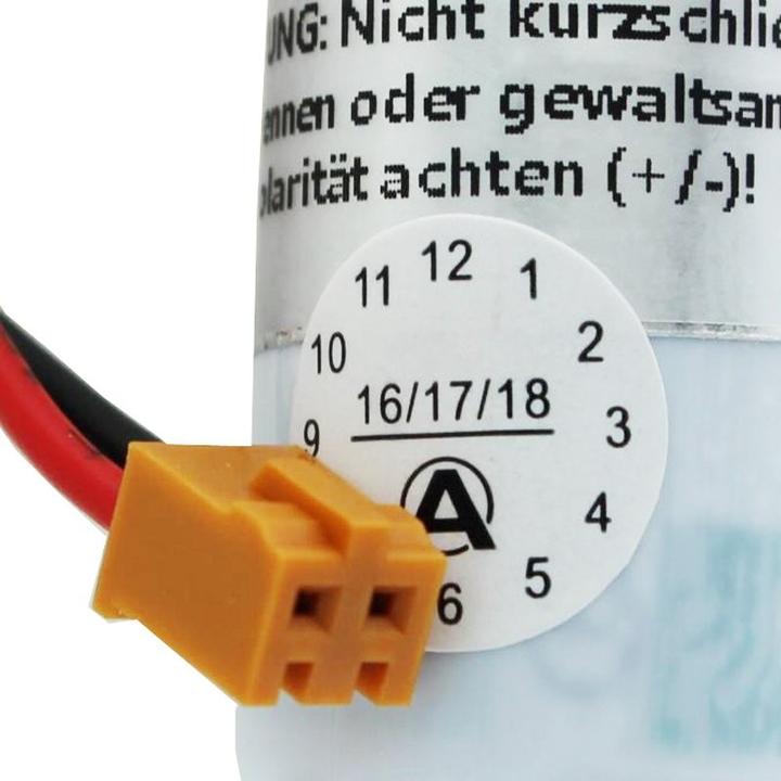Produktbild AccuCell Batterie ER17500V passend für Denso 410076-0210 (1 Stk., Gerätespezifisch, 2700 mAh)