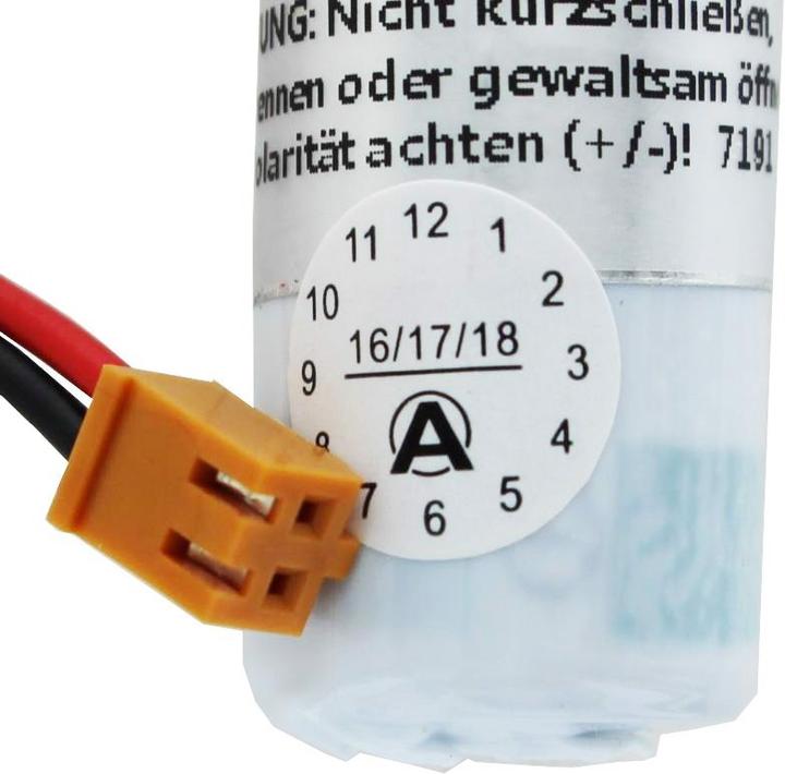 Produktbild AccuCell Batterie ER17500V passend für Denso 410076-0210 (1 Stk., Gerätespezifisch, 2700 mAh)