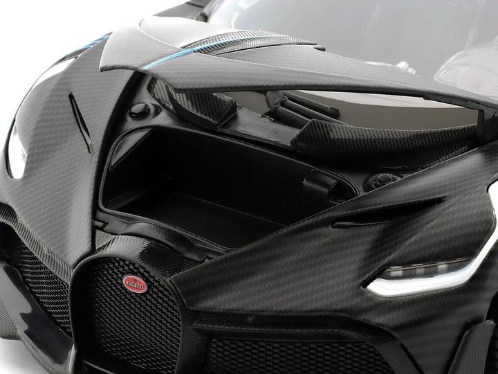 Produktbild Bburago Bugatti Divo 1/18 schwarz/carbon
