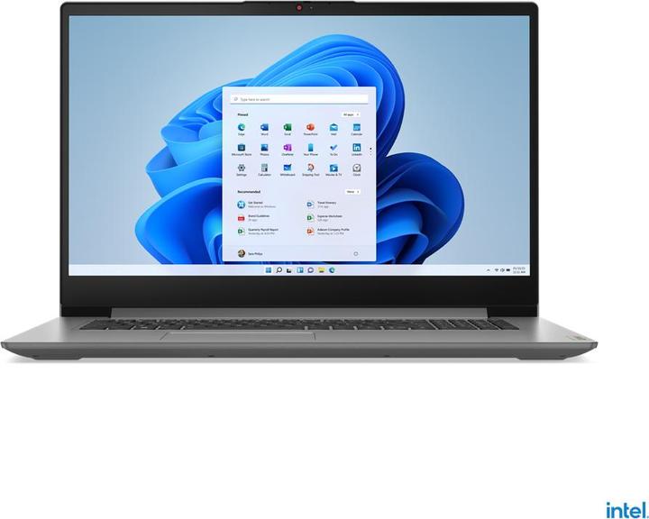 Actual product image Lenovo IdeaPad 3 17IAU7 (17.30", 512 GB, 16 GB, DE, Intel Core i7-1255U)