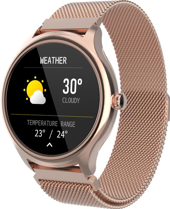 Actual product image Forever smartwatch ForeVive 3 SB-340 gold with bluetooth speaker 3W
