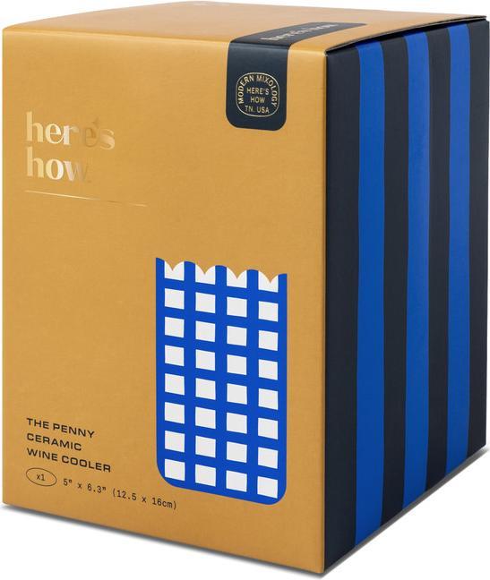 Produktbild Here's How The Penny Ceramic Wine Cooler