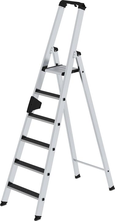 Produktbild Munk Stufen-Stehleiter einseitig begehbar mit clip-step R13 6 Stufen (Stehleiter)