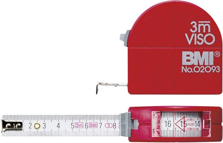 Actual product image BMI - VISO - Roller tape measure for internal dimensions (mm)