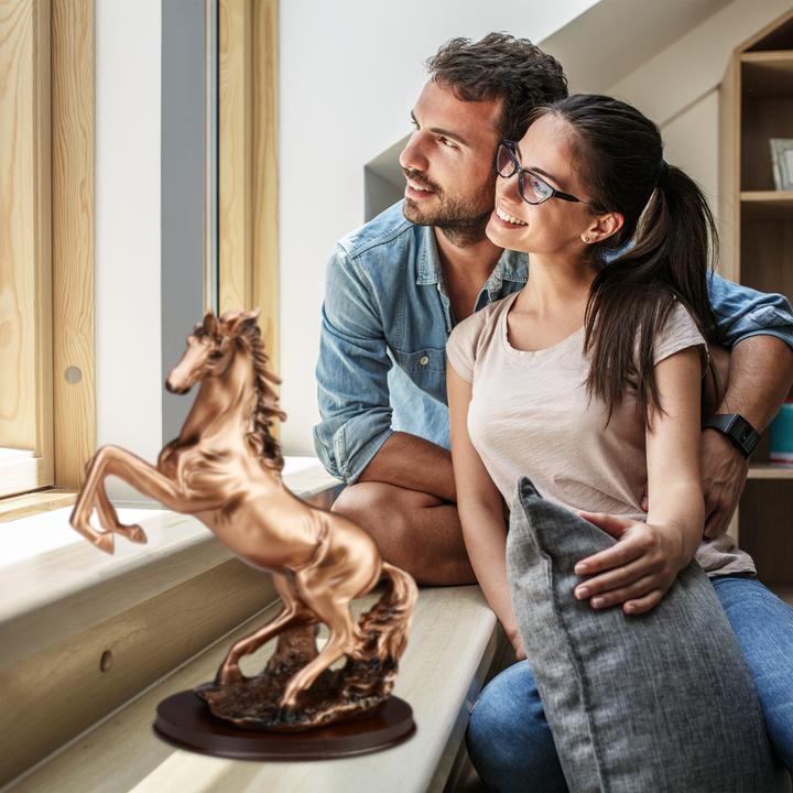 Image du produit Relaxdays Déco cheval