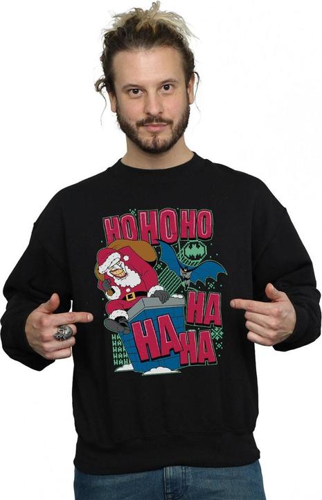 Produktbild Batman und Joker Ha Ha Ha Ho Ho Ho Baumwolle Sweatshirt (S)