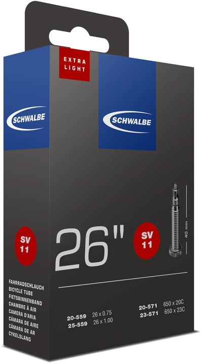 Produktbild Schwalbe Schlauch SV11 (Presta (SV), 26", 40 mm)