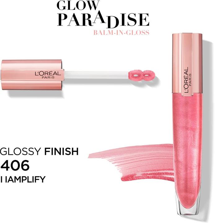 Immagine prodotto L'Oréal Paris Brilliant Signature Plumping Gloss (406 I Amplificare)