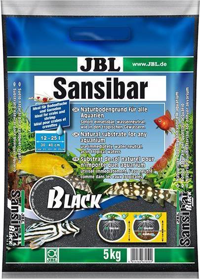 Immagine prodotto JBL Aquaristik und Terraristik Zanzibar DARK, Ø 0,2-0,5 mm, noir, 5 kg (Decorazione, altre voci)