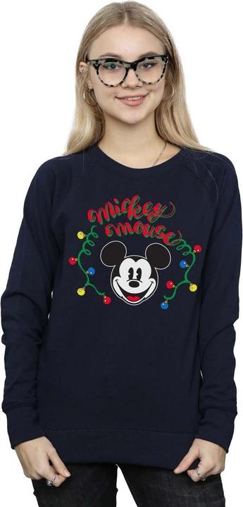 Immagine prodotto Disney Mickey Mouse Christmas Light Bulbs Felpa Donna (XXL)