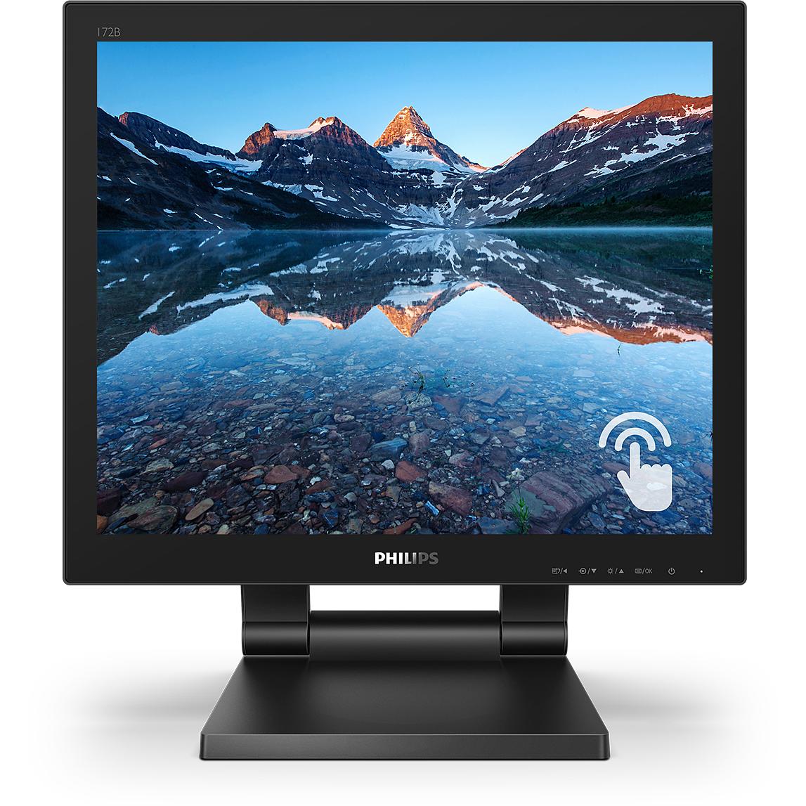 Philips 172B9T/00 (1280 x 1024 Pixel, 17"), Monitor, Schwarz