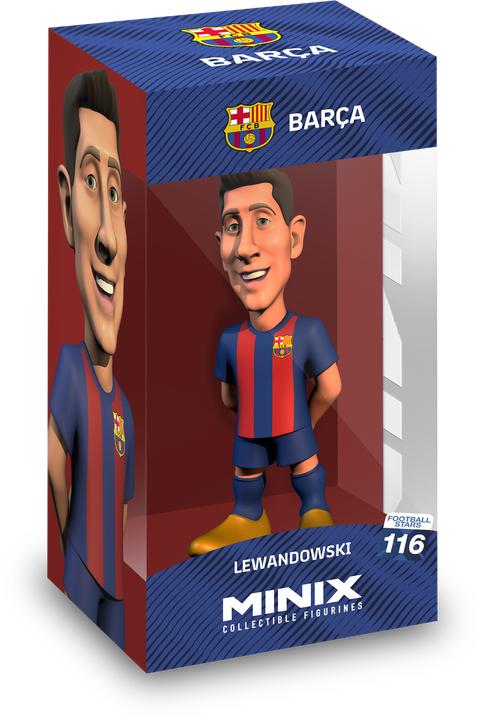 Immagine prodotto Minix Collection Stelle del calcio: FC Barcelona - Lewandowski Figura in PVC da 5 pollici