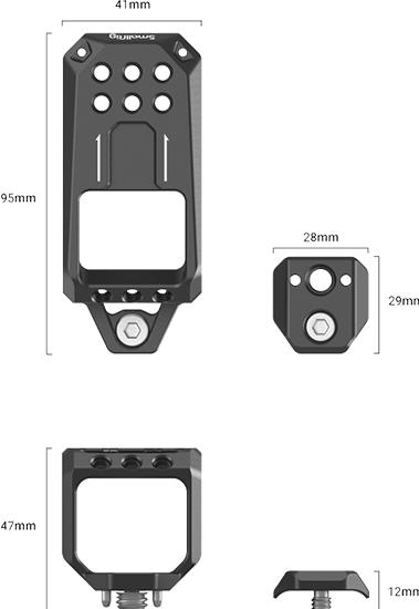 Produktbild SmallRig Top Plate for Sony FX3 XLR Unit MD3990