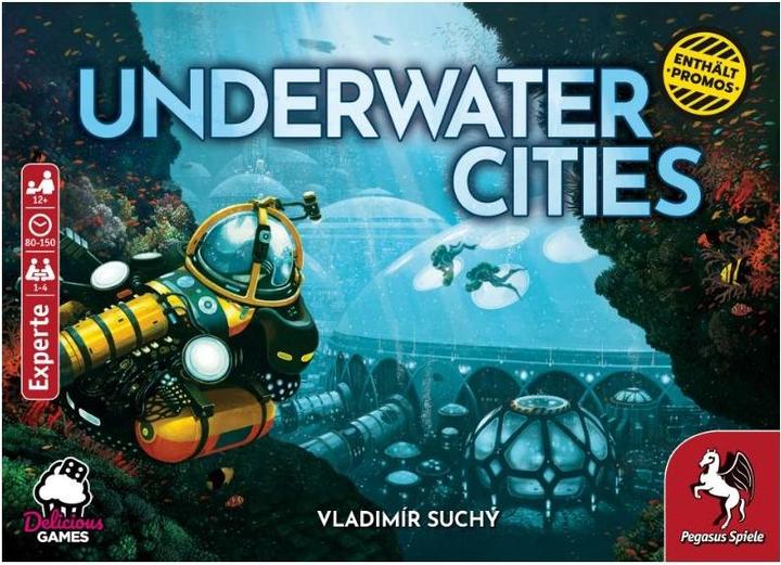 Produktbild Pegasus 51905G - Underwater Cities, Brettspiel, 1-4 Spieler, ab 12 Jahren (DE-Ausgabe) (Deutsch)