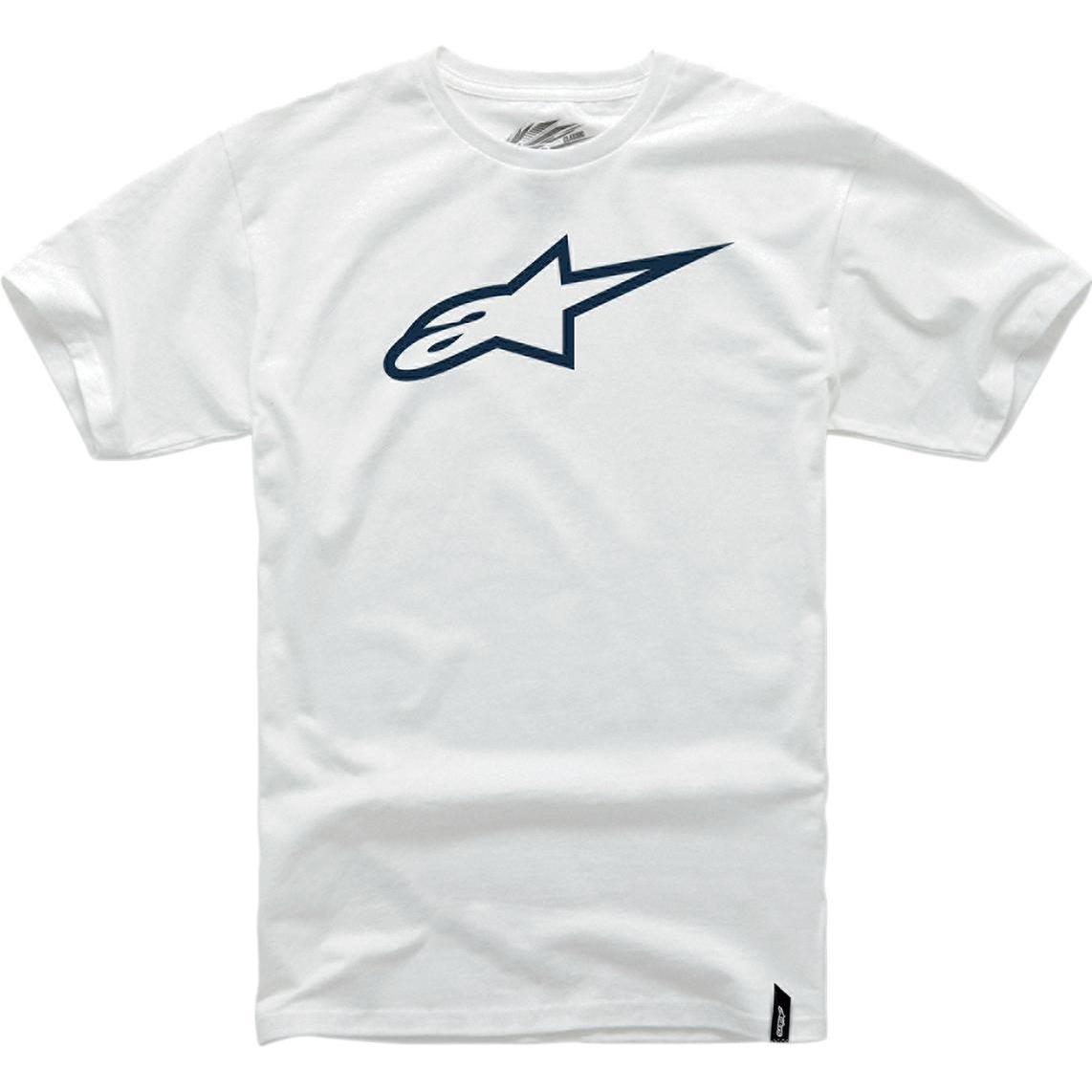 Alpinestars, Herren, Sportshirt, Tee 24 Ageless Classic (L), Weiss, Rot, Schwarz, L