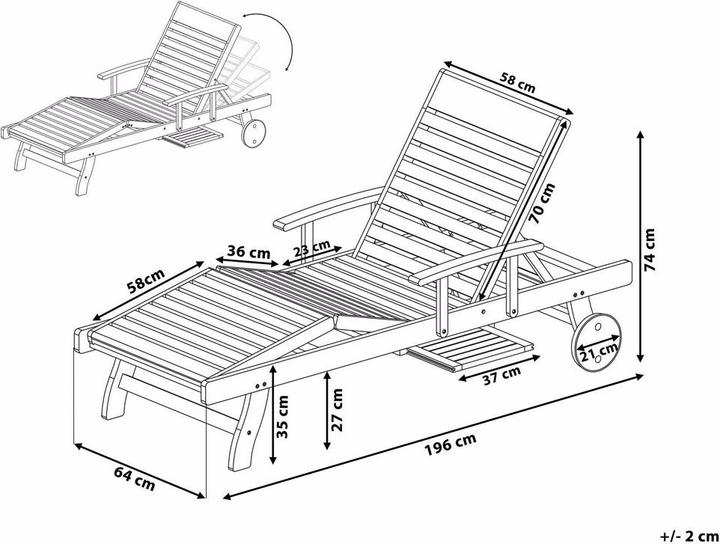 Produktbild Beliani Toscana (186 cm)