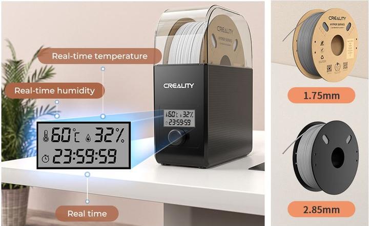 Actual product image Creality Filament drying box 2.0 (Accessories)