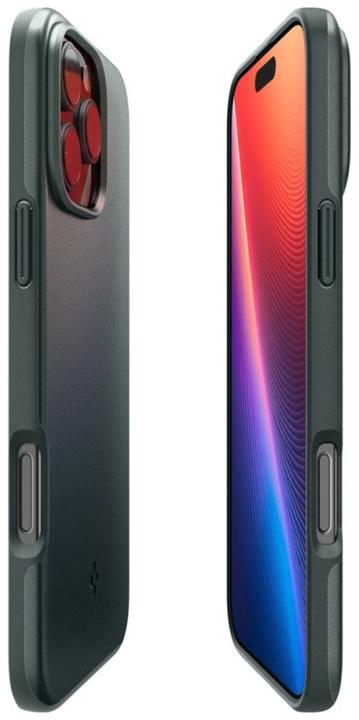 Produktbild Spigen Thin Fit Mag Magsafe Hülle für iPhone 16 Pro 6,3" abyss grün (Apple iPhone 16 Pro)