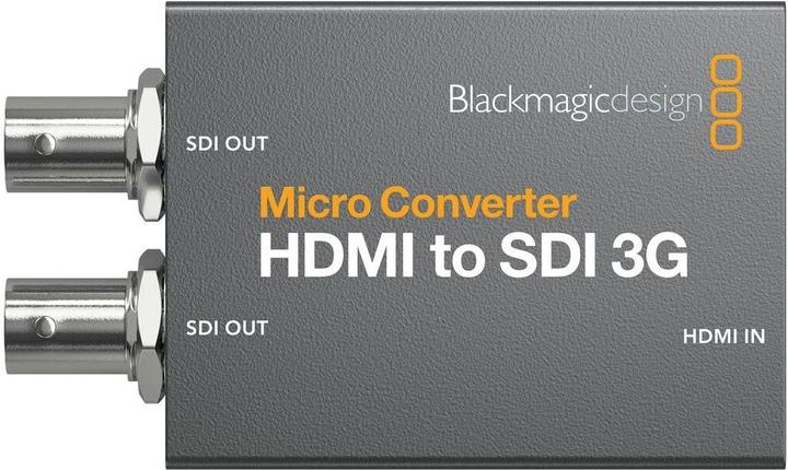 Blackmagic Micro Converter HDMI - SDI 3G PSU (Video Schakelaar)