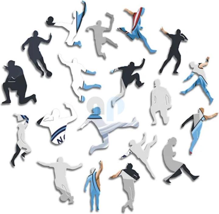 Produktbild Iconic Man City FC - Erling Haaland - Holz Puzzle Grösse L (500 Teile) (500 Teile)