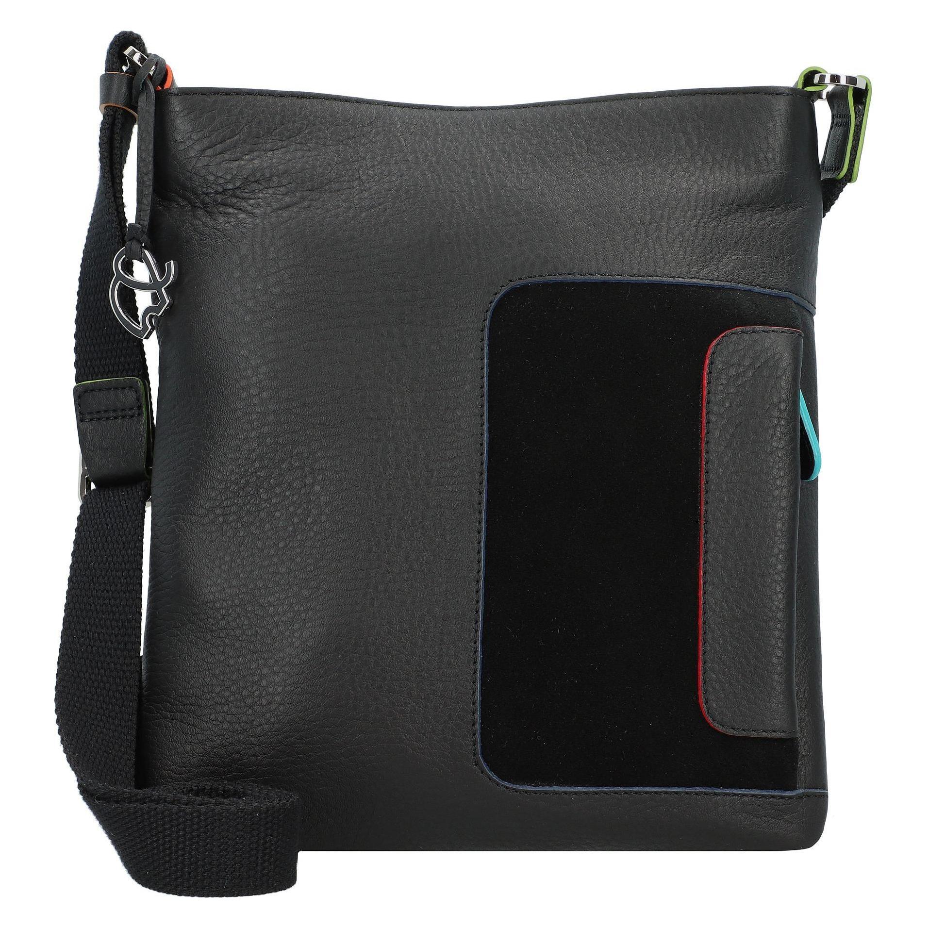 Mywalit, Damen, Handtasche, Umhängetasche Leder 22 Cm, Schwarz