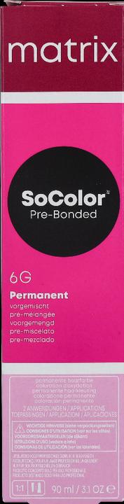 Image du produit Matrix Socolor 6 g blond foncé doré 90 ml (Or, Blond)