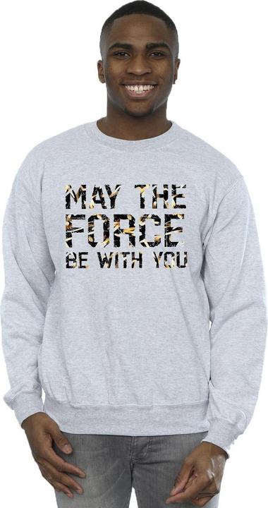 Immagine prodotto Star Wars May The Force Infill Felpa Uomo (S)