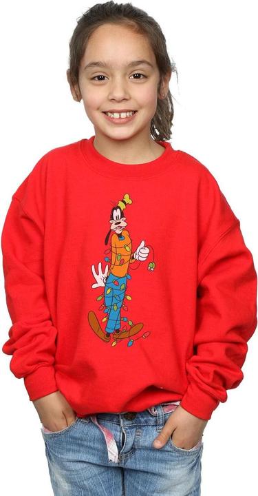 Produktbild Disney Goofy Christmas Lights Sweatshirt Mädchen (152, 158)