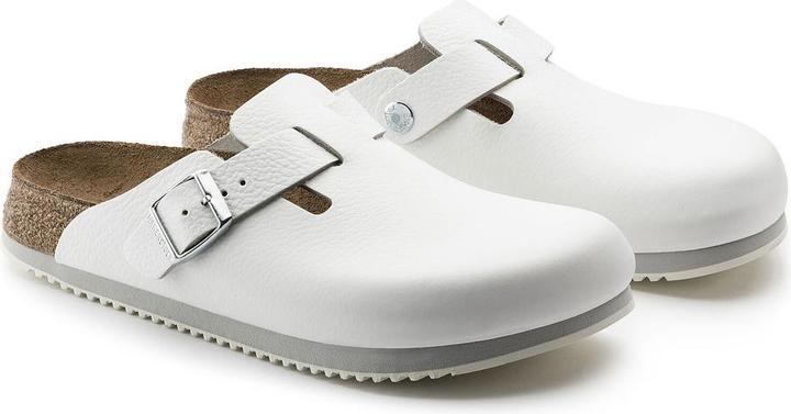 Actual product image Birkenstock Boston Super Grip Natural Leather Normal (44)
