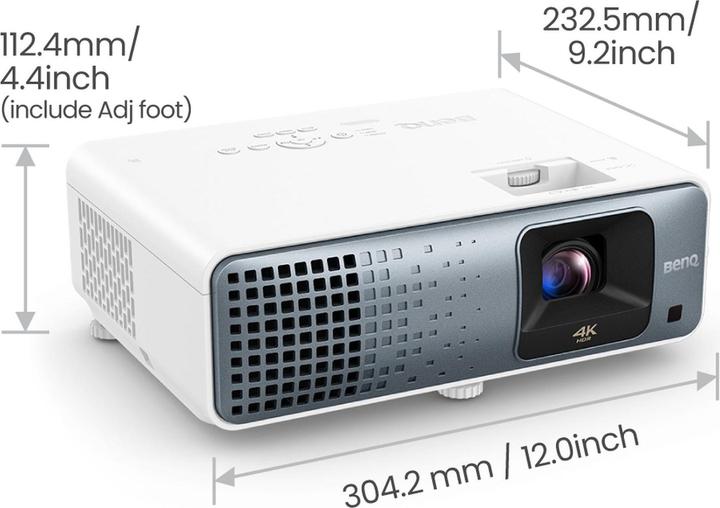 Actual product image BenQ TK710 (4K, 3200 lm, 1.15 - 1.5:1)