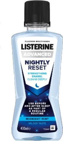 Image du produit Listerine Nightly Reset (400 ml, Bains de bouche)