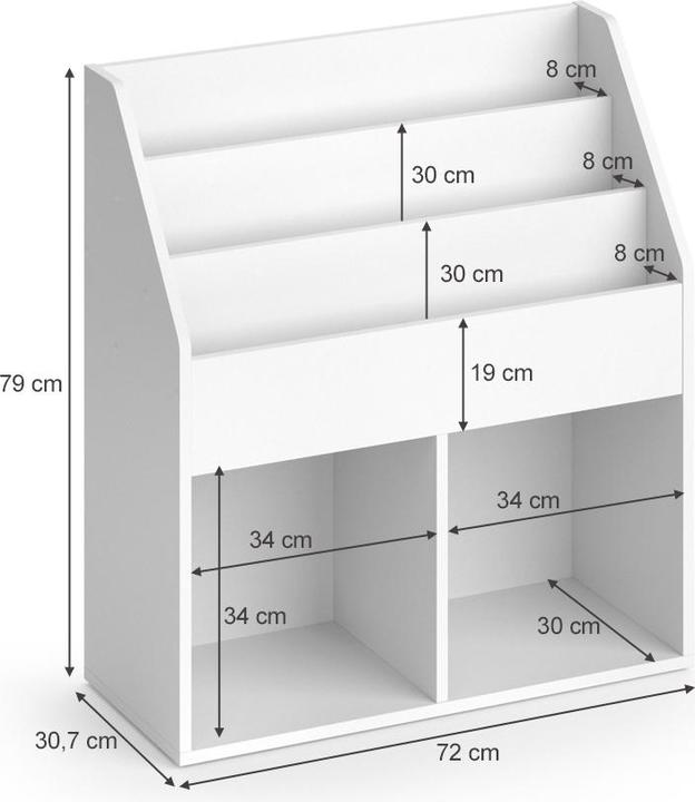 Produktbild Vicco Luigi (72 x 30.70 x 79 cm)