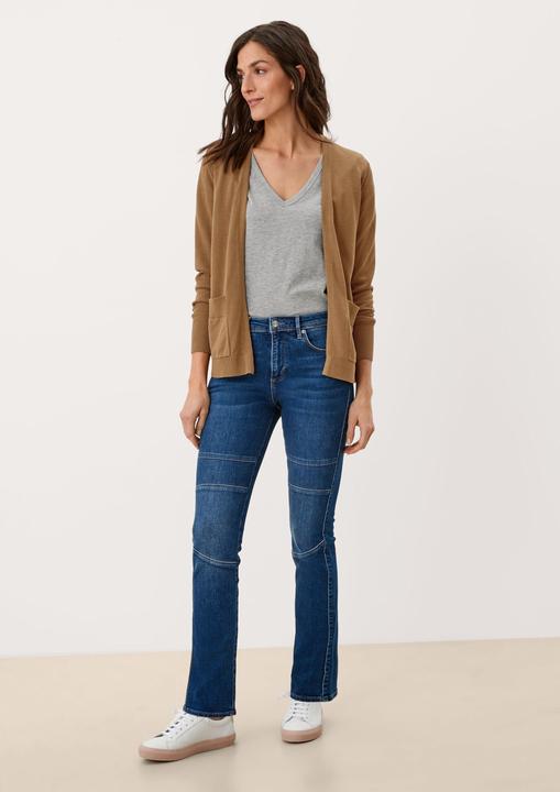 Produktbild s.Oliver Strickjacke Strickjacke aus Viskosemix (38)