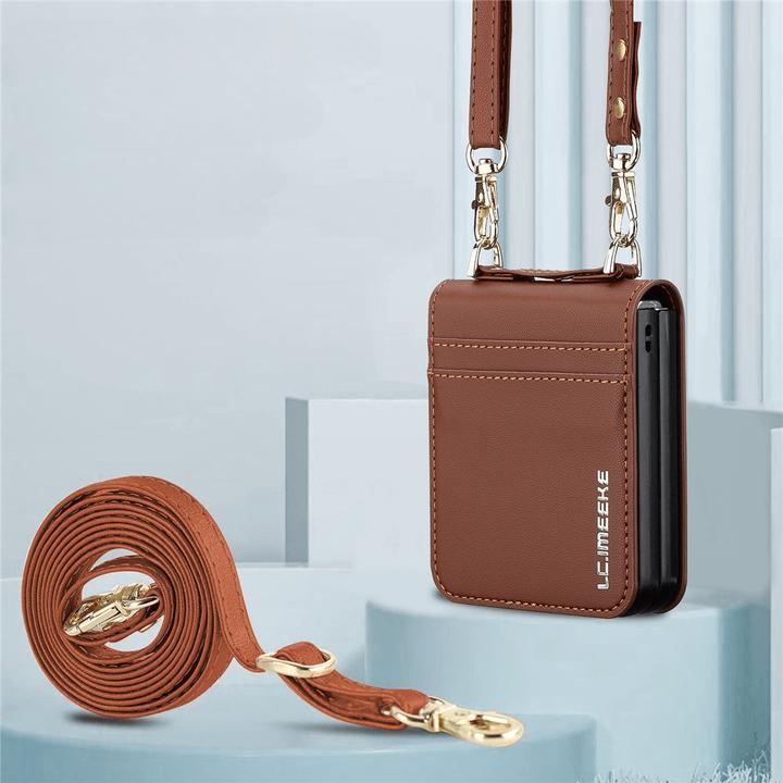 Immagine prodotto LC.Imeeke L1 Series Leder Etui Hülle (Samsung Galaxy Z Flip7)
