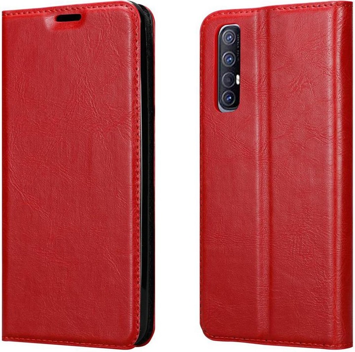 Actual product image Cadorabo Book Invisible Magnet Cover (Oppo Find X2 Pro)
