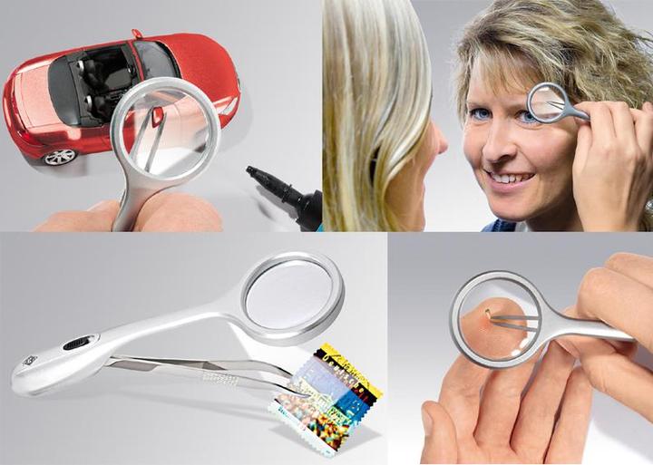 Actual product image Wedo trizette pince-loupe avec LED