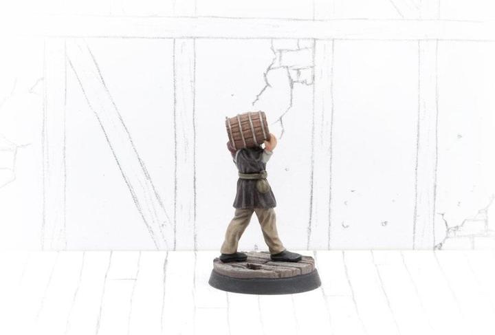 Produktbild Tabletop-Art Townsfolk Miniatures - Servant With Barrel (Kunststoff)