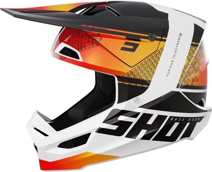 Produktbild Shot FURIOUS ELECTRON MX-Helm (S)